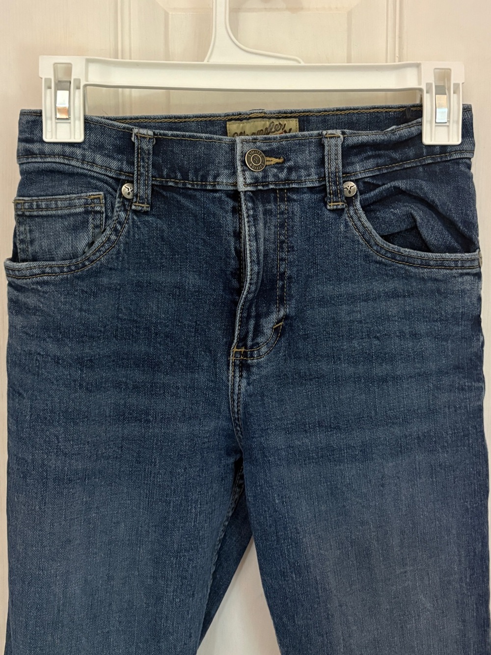 Wrangler Boys Cowboy Wash Slim Straight Jeans - Picture 5 of 8